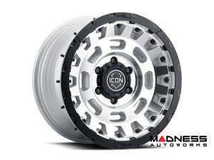 Custom Wheel - Hammer Pro - Machined Silver - 17 X 8.5 / 6 x 135 / 6mm / 5" - Icon 